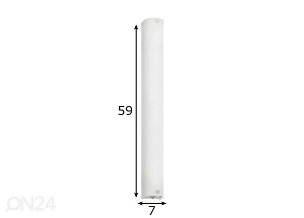 Eglo seinävalaisin Mono mitat