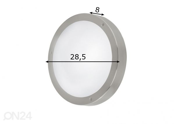 Eglo ulkovalaisin Vento 1 mitat