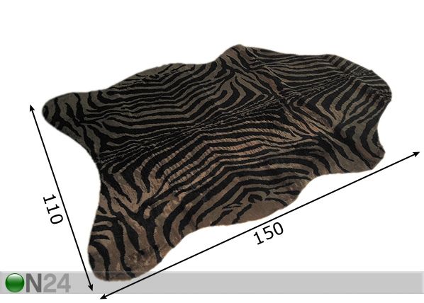 Eläinkuvioitu matto SEEPRA 110x150 cm mitat