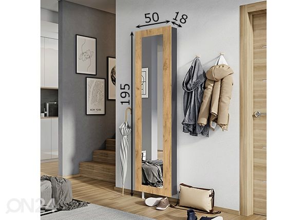 Eteiskaappi 2998 mitat