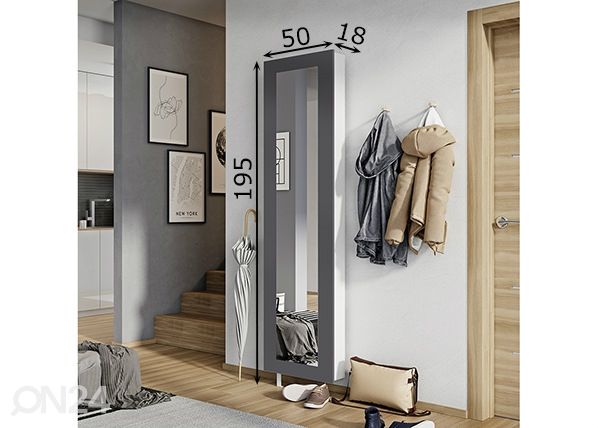 Eteiskaappi 2998 mitat