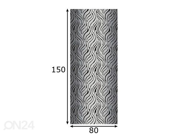 Eteismatto LINDA 80x150 cm mitat