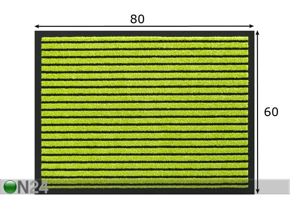 Eteismatto TIMELESS 60x80 cm mitat