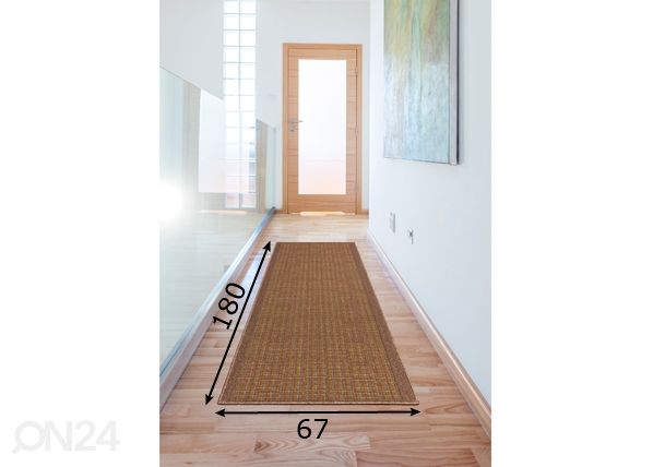 Eteismatto Tommy 67x180 cm