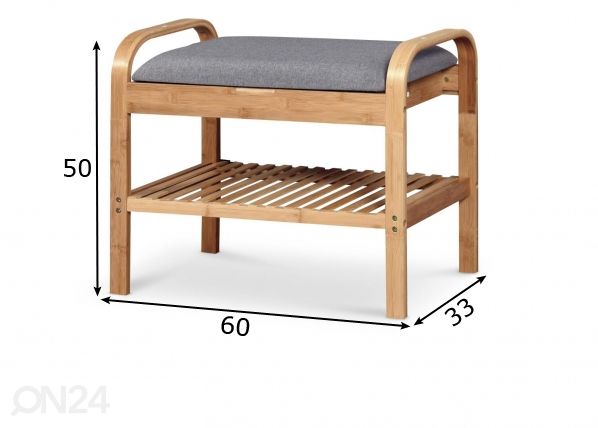 Eteispenkki mitat