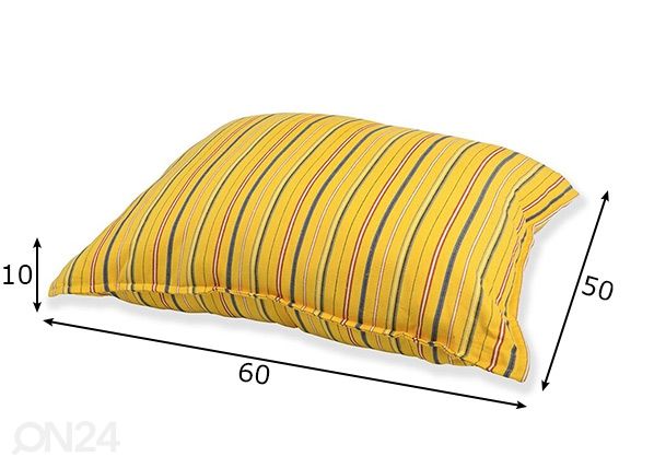 ETNO koristetyyny MUHU 50x60 cm mitat