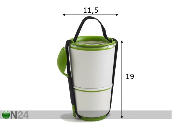 Eväsrasia LUNCH POT mitat