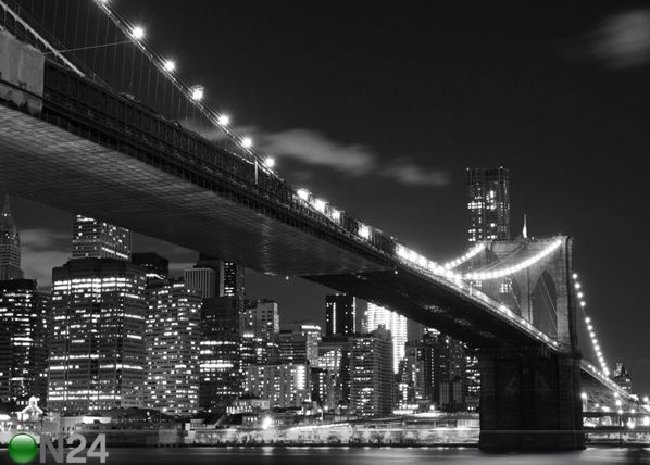 Fleece kuvatapetti BROOKLYN BRIDGE 4 360x270 cm