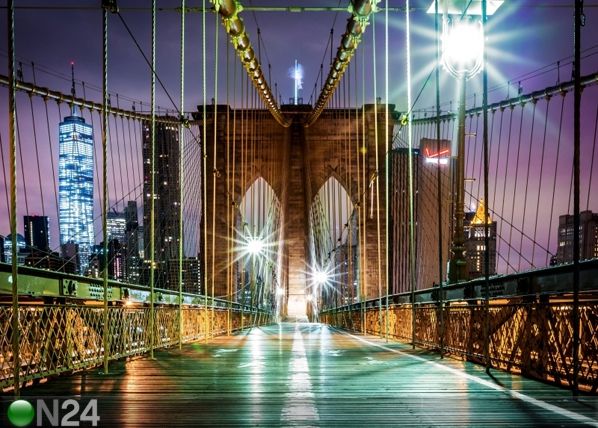 Fleece kuvatapetti BROOKLYN BRIDGE 6 360x270 cm
