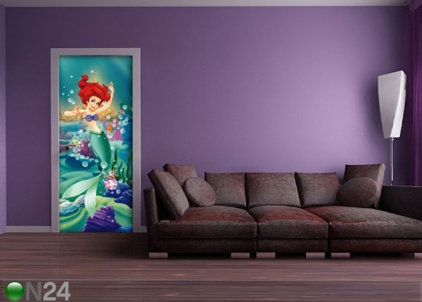 Fleece kuvatapetti DISNEY ARIEL 90x902