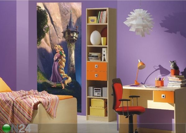 Fleece kuvatapetti DISNEY LOCIKA AND LOCK 90x202 cm
