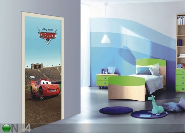 Fleece kuvatapetti DISNEY McQUEEN 90x202 cm