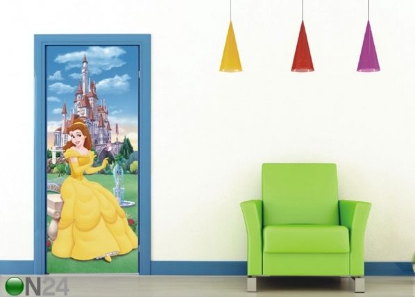Fleece kuvatapetti DISNEY'S BEATY AND THE BEAST 90x202 cm