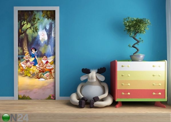 Fleece kuvatapetti DISNEY SNOW WHITE IN THE FOREST 90x202 cm