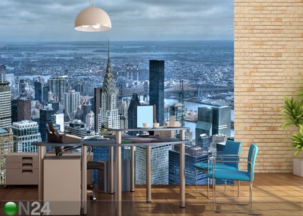 Fleece kuvatapetti EMPIRE STATE BUILDING 360x270 cm