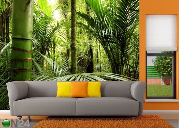 Fleece-kuvatapetti FOREST 360x270 cm