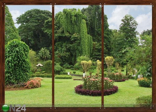 Fleece kuvatapetti JAPANESE GARDEN 360x270 cm