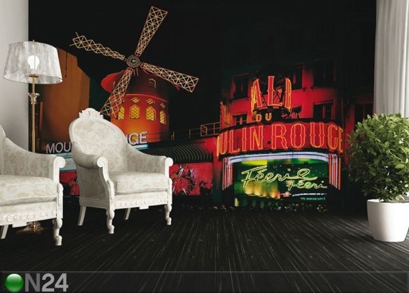 Fleece kuvatapetti MOULIN ROUGE 360x270 cm