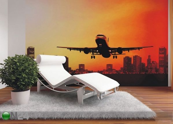 Fleece kuvatapetti NIGHT FLIGHT 360x270 cm