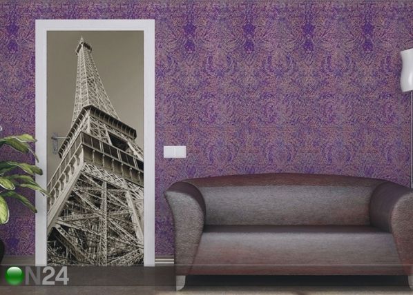 Fleece kuvatapetti PARIS 90x202 cm