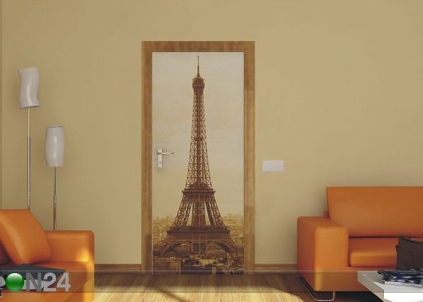 Fleece kuvatapetti PARIS EIFFEL TOWER 90x202 cm