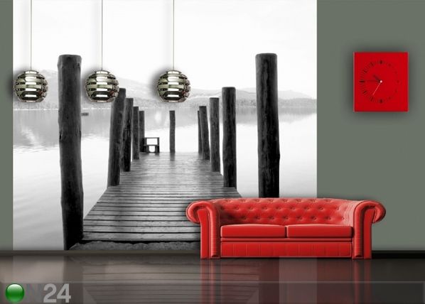 Fleece-kuvatapetti PIER 360x270 cm