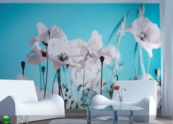 Fleece-kuvatapetti POPPY 360x270 cm