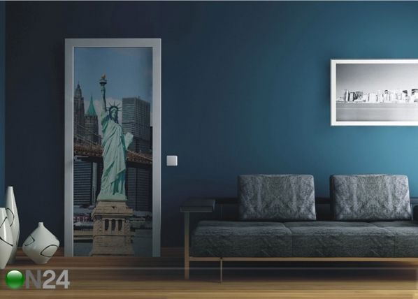Fleece kuvatapetti STATUE OF LIBERTY 90x202 cm