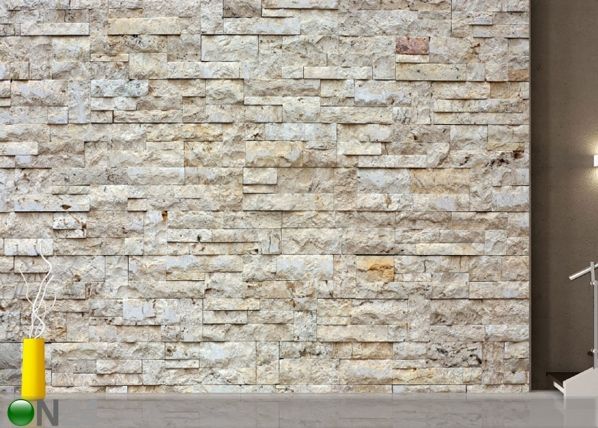 Fleece-kuvatapetti STONE WALL 360x270 cm