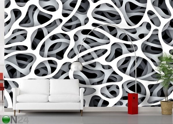 Fleece-kuvatapettii MAKRAM 360x270 cm