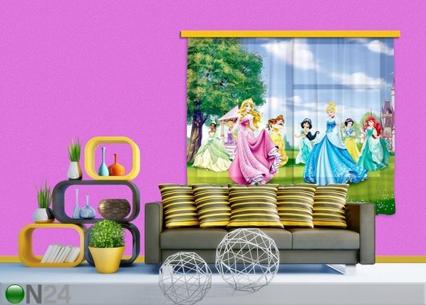 Fotoverho DISNEY PRINCESS 180x160 cm