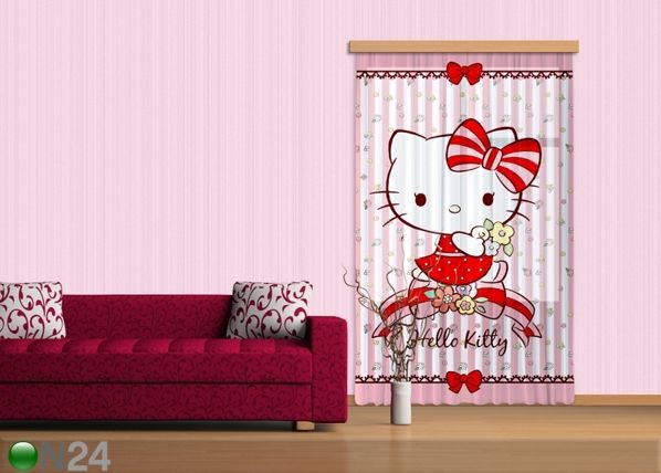 Fotoverho HELLO KITTY 140x245 cm