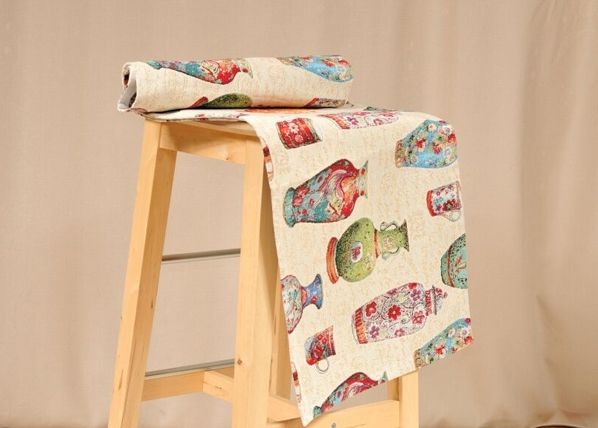 Gobeliini pöytäliina Maljakot 40x140 cm