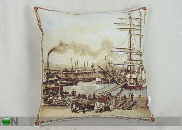 Gobeliinikankainen koristetyyny CALAIS 44x45 cm