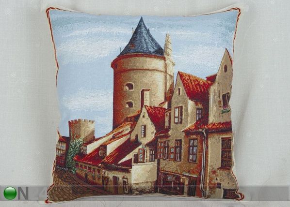 Gobeliinikankainen koristetyyny UTRECHT 44x45 cm