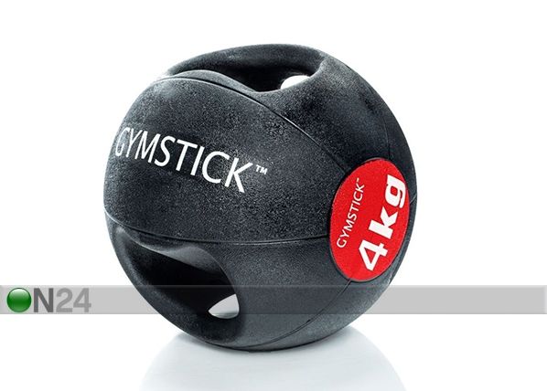 Gymstick kuntopallo kahvoilla 4 kg