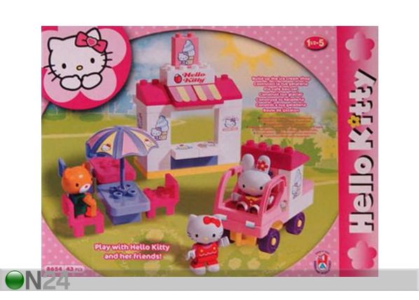 HELLO KITTY JÄÄTELÖKIOSKI -PALIKAT 8654