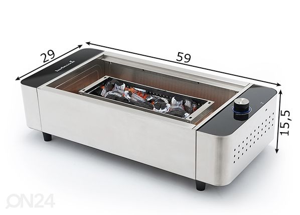 Hiiligrilli Barbecook Karl mitat