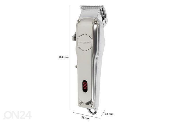 Hiustenleikkuri ProfiCare PCHSMR3100 mitat