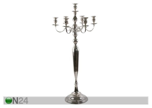 Hopeansävyinen kynttilänjalka 125 cm