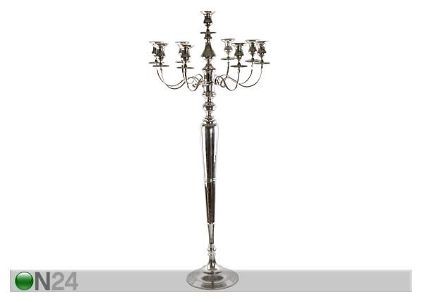 Hopeansävyinen kynttilänjalka 180 cm