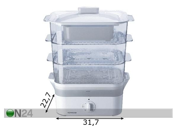 Höyrykeitin KENWOOD mitat