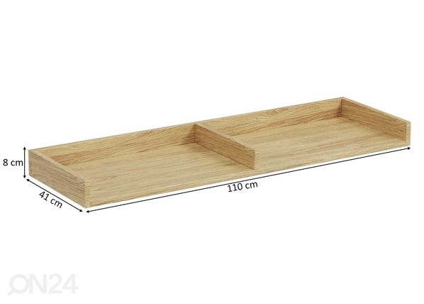 Hylly 110 cm mitat