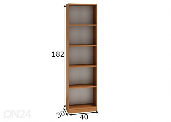 Hylly 40 cm mitat