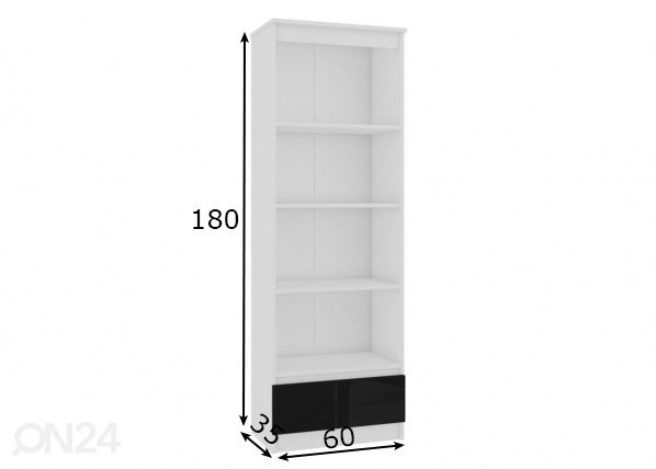 Hylly 60 cm mitat