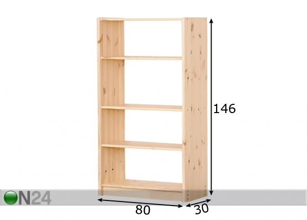 Hylly 80x146 cm mitat
