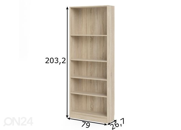 Hylly Basic mitat