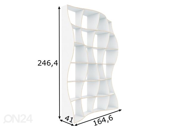 Hylly Dune S mitat