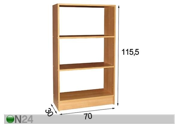 Hylly INGE mitat