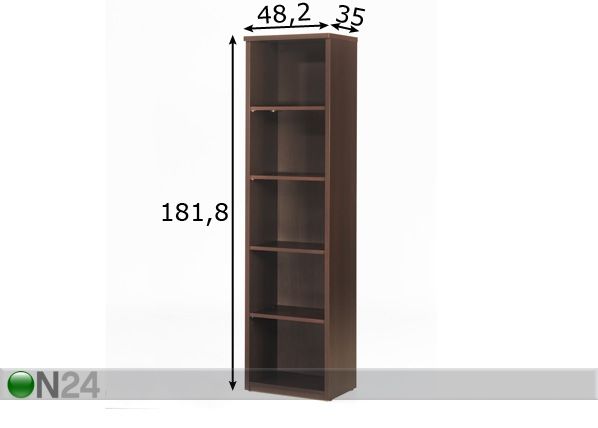 Hyllystö 600 PLUS mitat